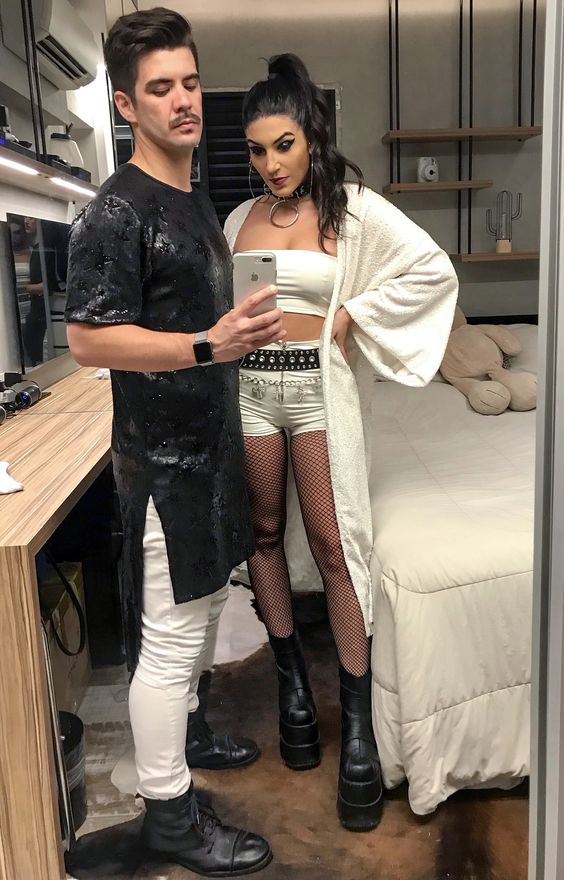Cute Couple rave outfit ideas 