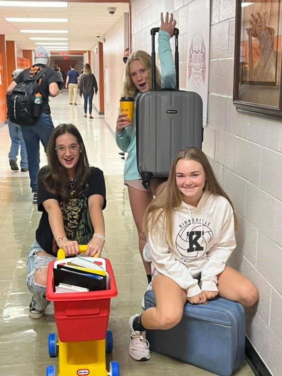 Anything but a backpack day ideas