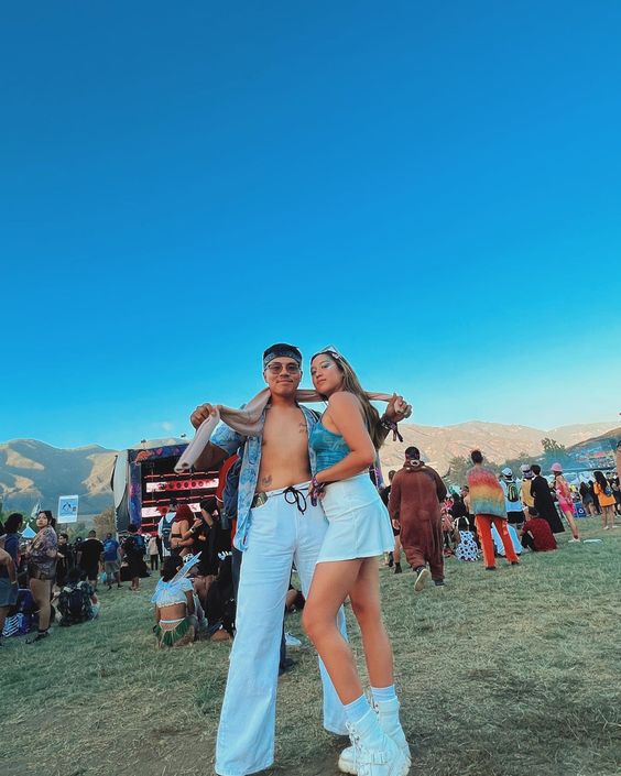 Couple rave outfits