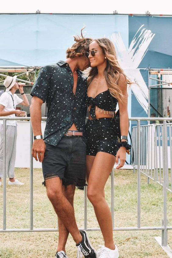 Matching rave outfits for couples 