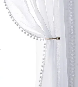 white dorm curtains