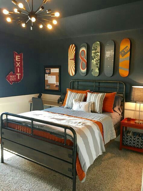 Bedroom ideas for teenage guys 