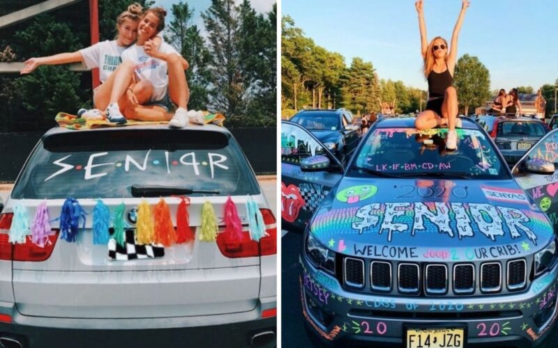 senior car decorating ideas