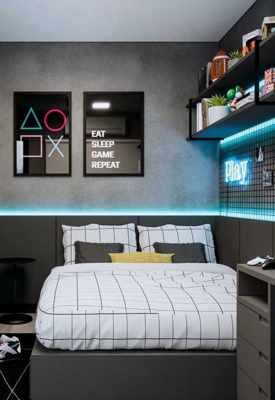 gamer room ideas for teen boys