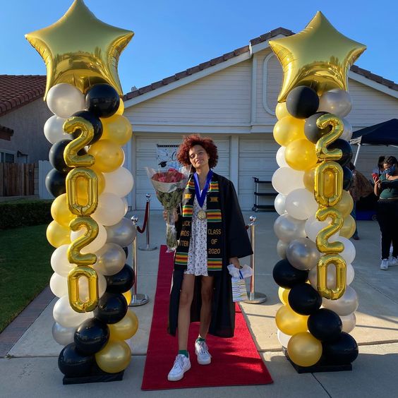 Graduation balloons for party 
