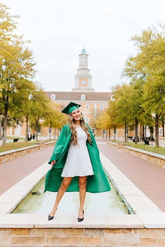 Cute White Graduation outfit ideas 