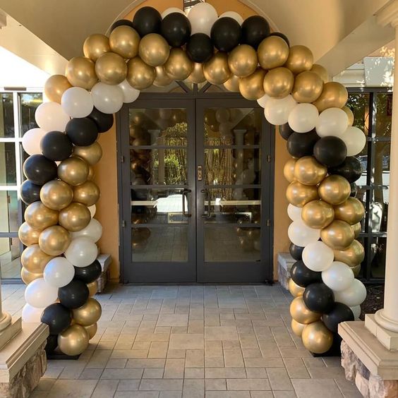 Graduation balloons for party