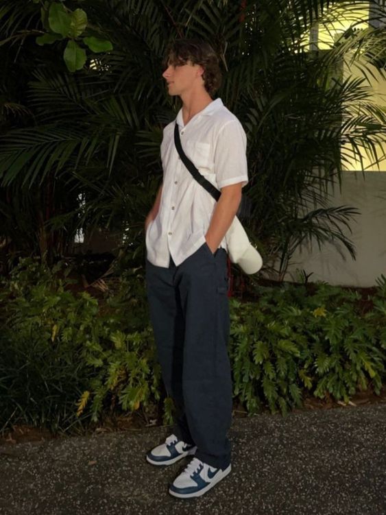 Nike Dunk Low outfit ideas for men 