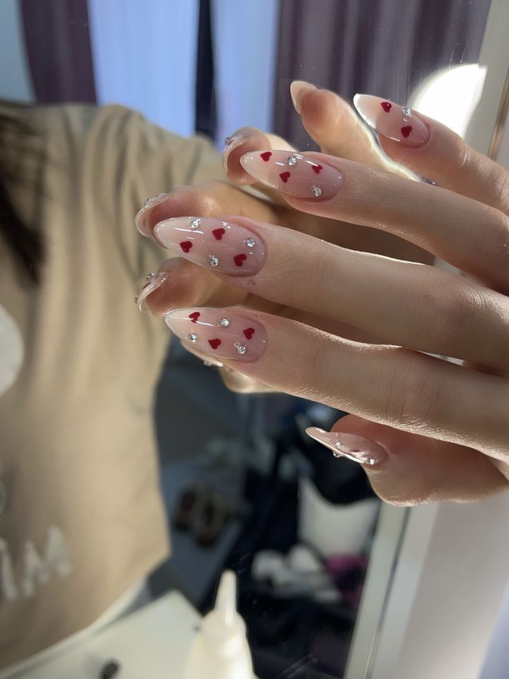 Valentines day nail ideas 