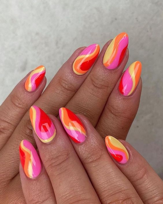 modern nails for summer 