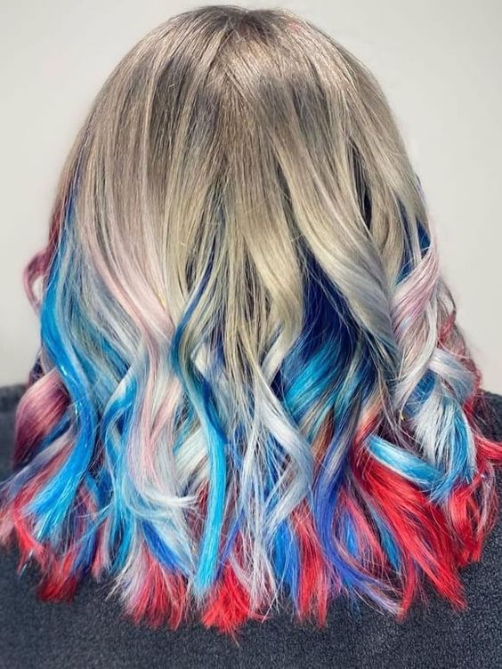 Simple cute hair for holiday 