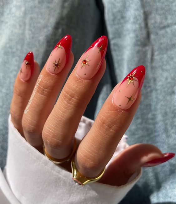 Simple nail designs for December