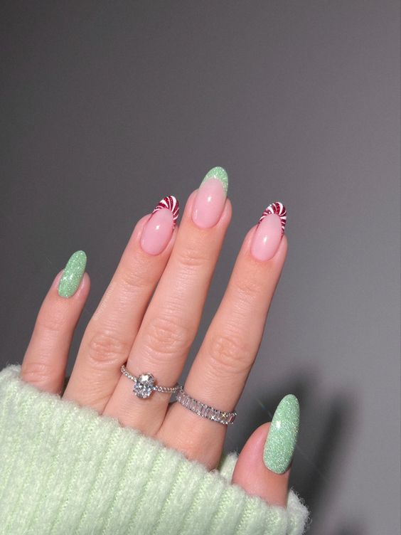 December fingernail designs 