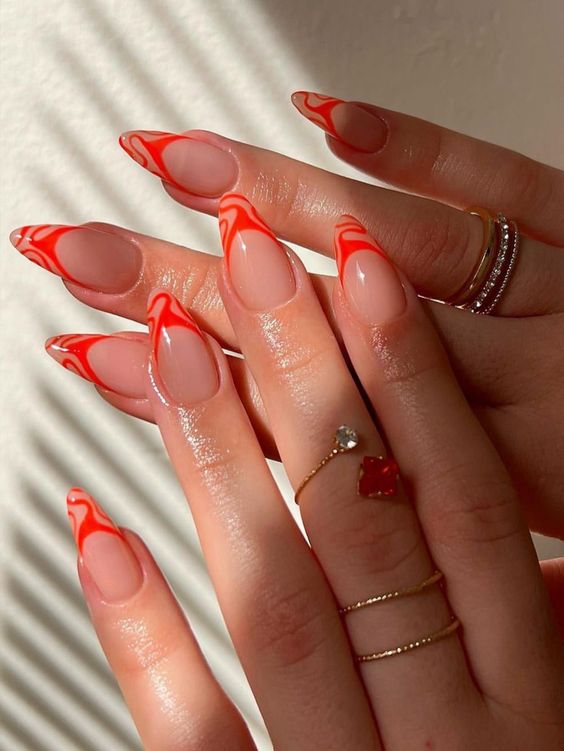 french nail art