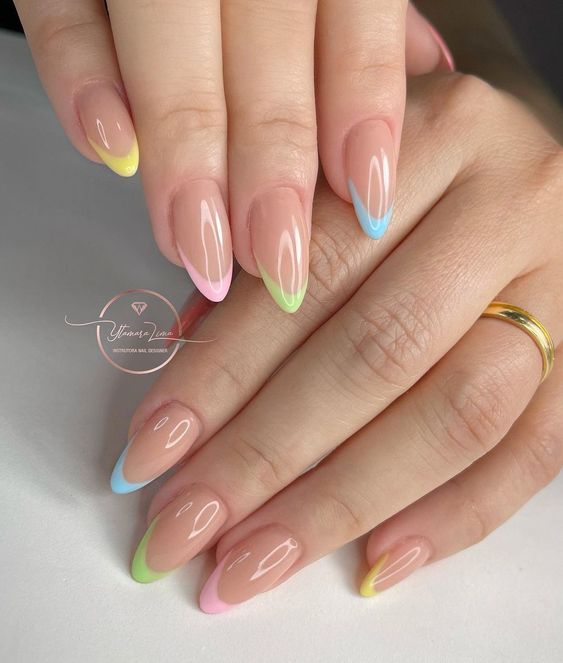 Easy and long nail art