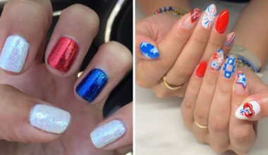 Fourth of July Day nail ideas