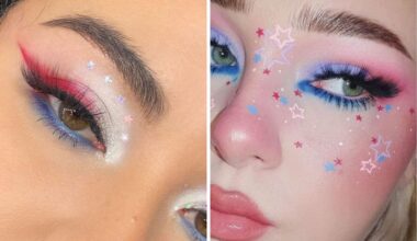 Fourth of July makeup