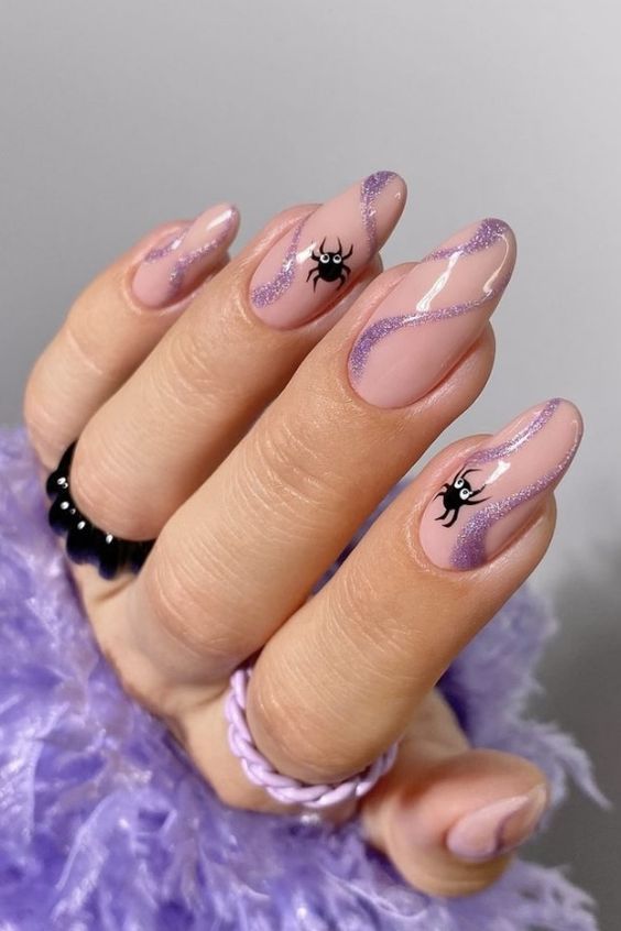 October fingernail designs 