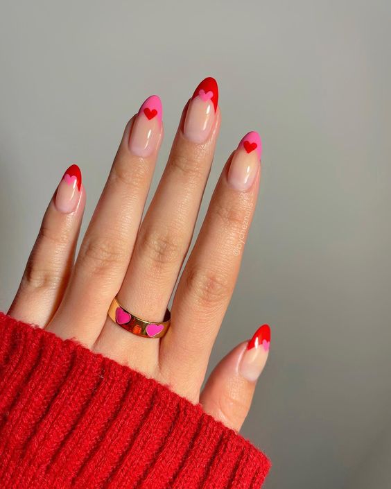 Valentine’s Day nail ideas 