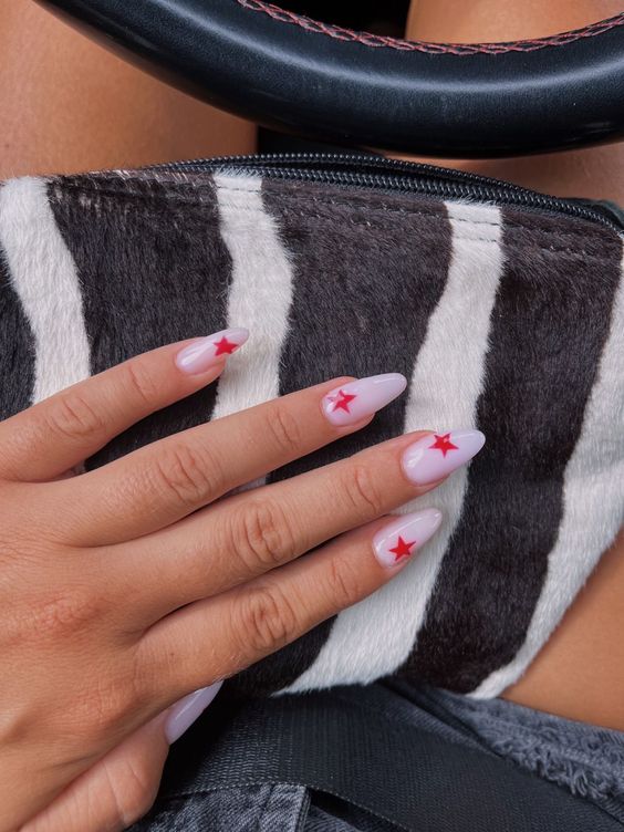 Fourth of july day nail ideas 