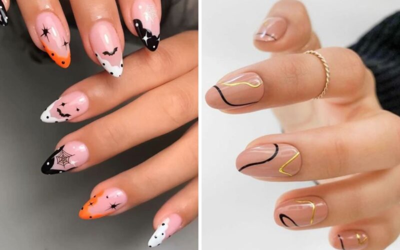 October nail designs