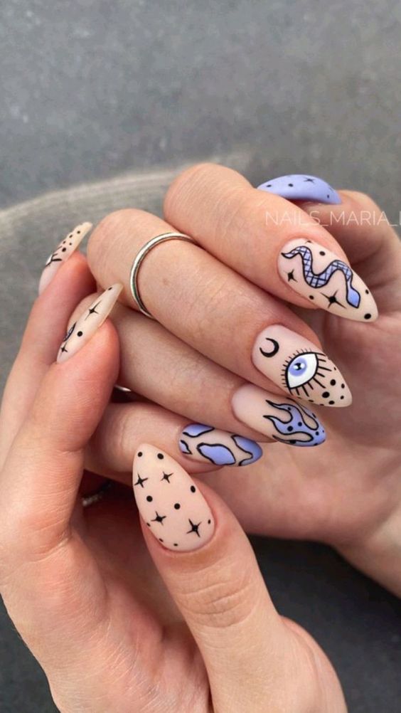 Baddie nail ideas 