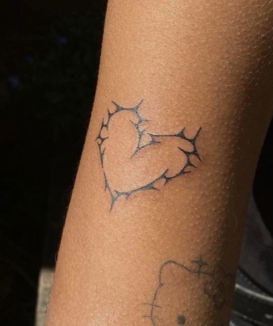 Baddie tattoos for women 