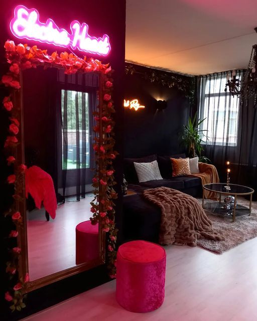 Easy room idea with LED lights 