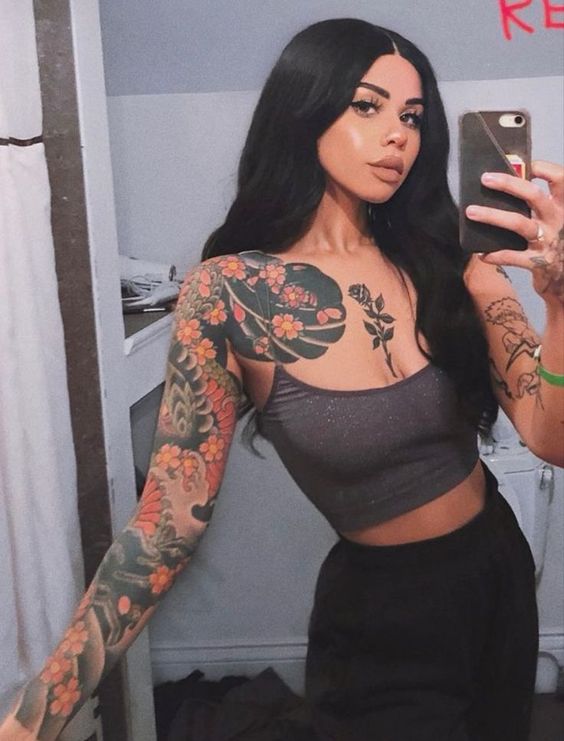 Baddie tattoos ideas 