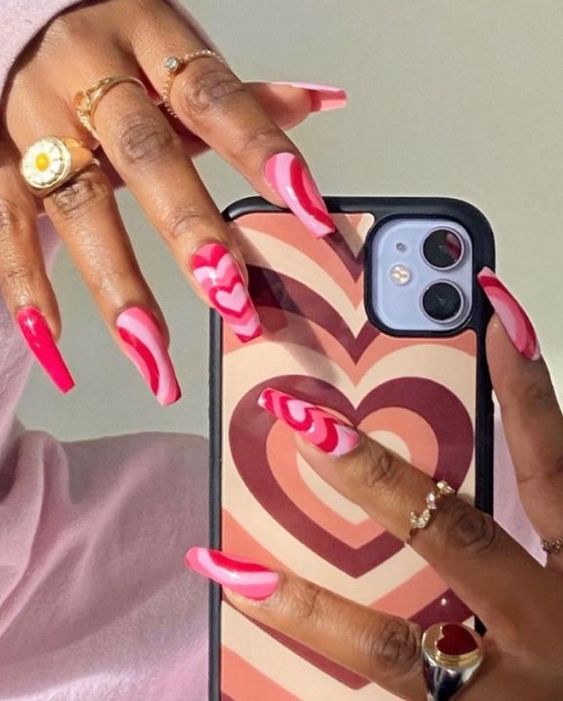 Baddie nail ideas 