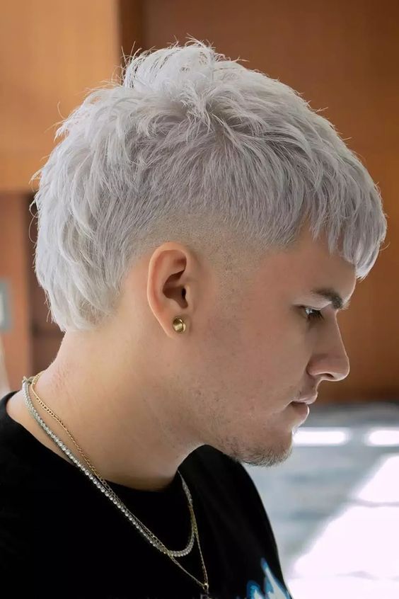 Male unique haircut 