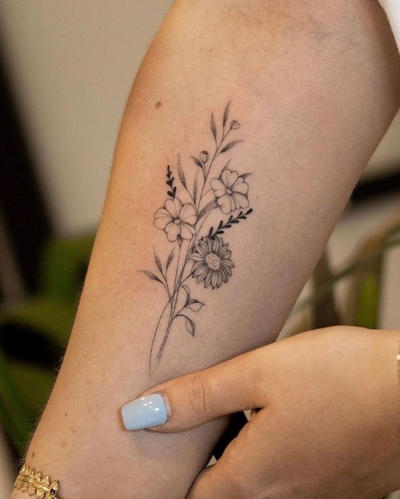Baddie tattoos for women 