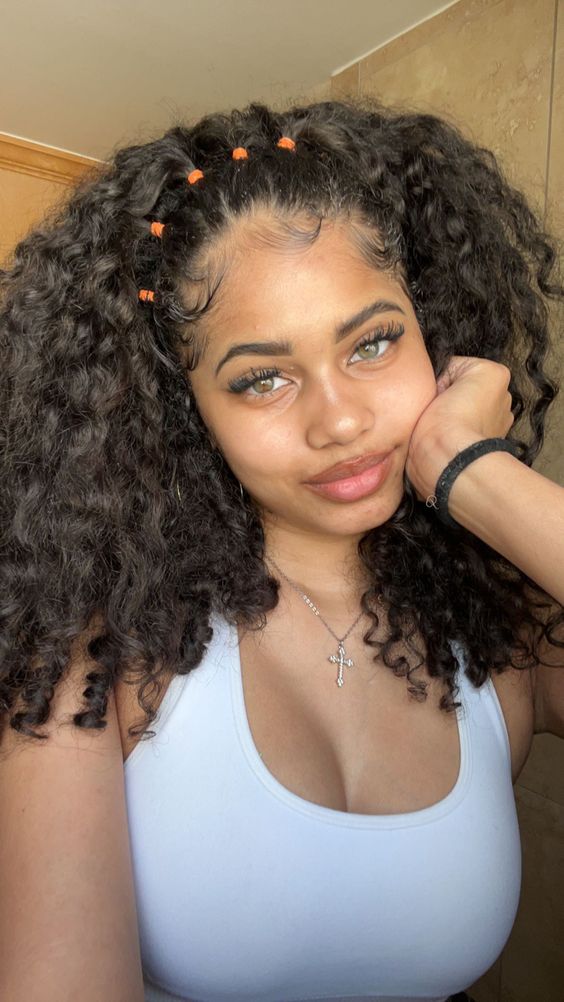 Hairstyle ideas for mixed teen girls hair 