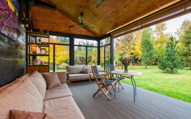 A Quiet Backyard or Porch