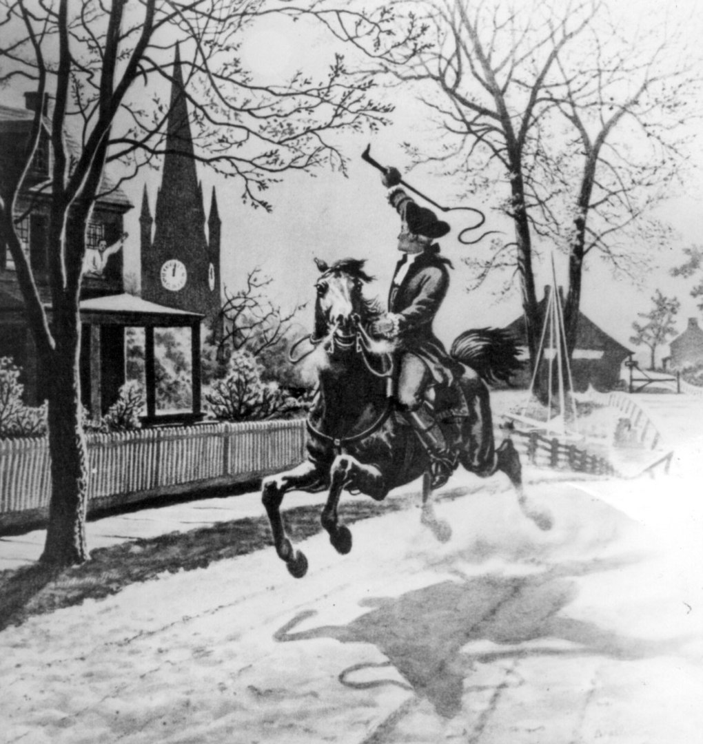 Paul Revere midnight ride