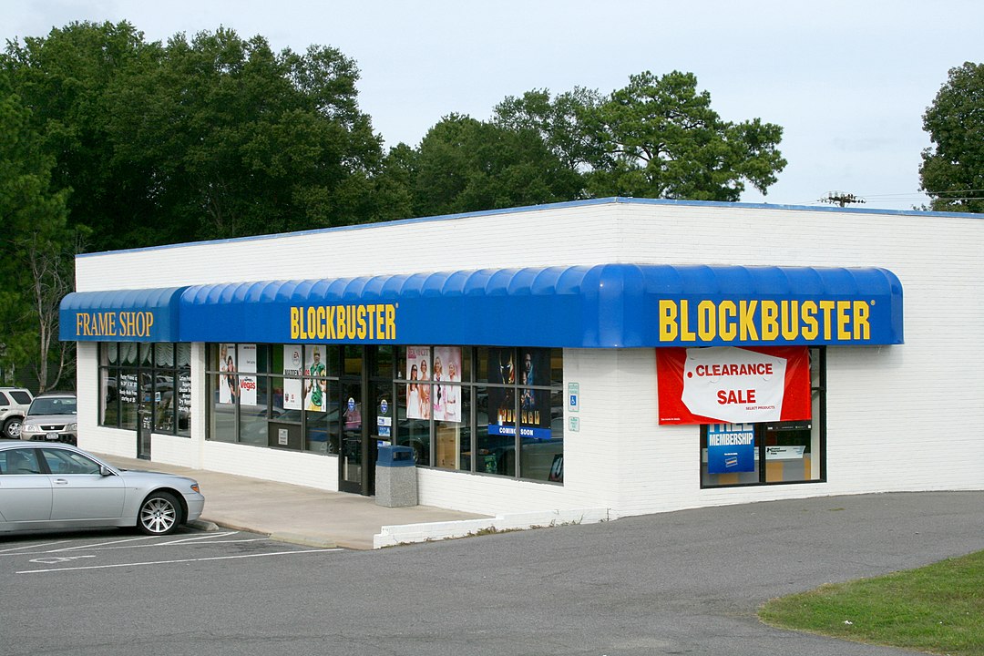 Renting Movies from Blockbuster