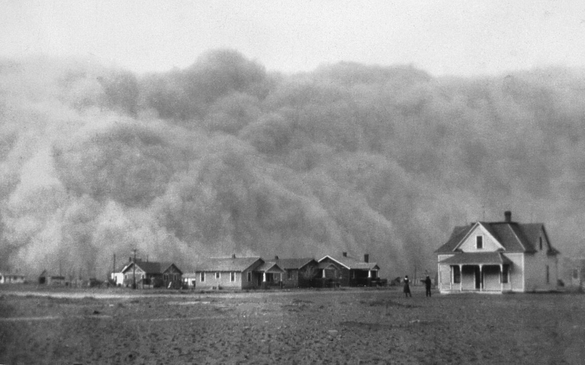 The Great Dust Bowl of the 1930s