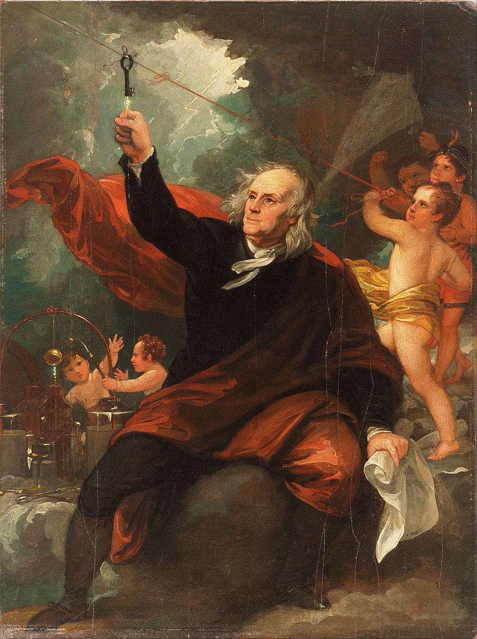 Benjamin Franklin Invented the Lightning Rod for Personal Gain