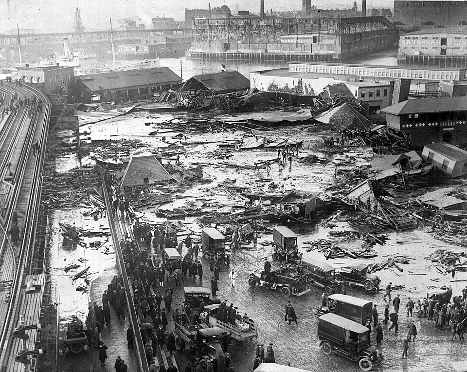 The Great Molasses Flood in Boston