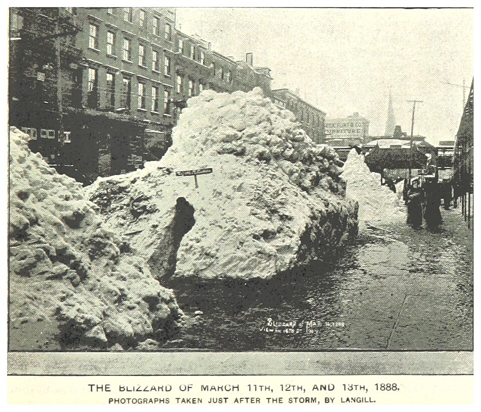 The Blizzard of 1888 in New York