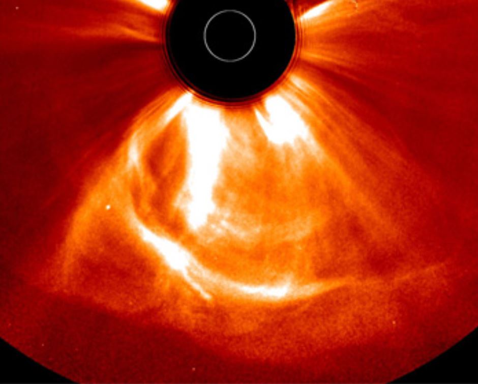 Carrington solar storm