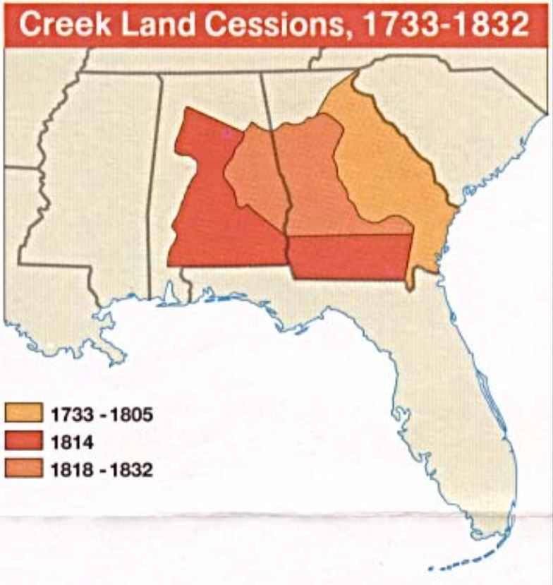 Creek - Muscogee Removal (1830s)