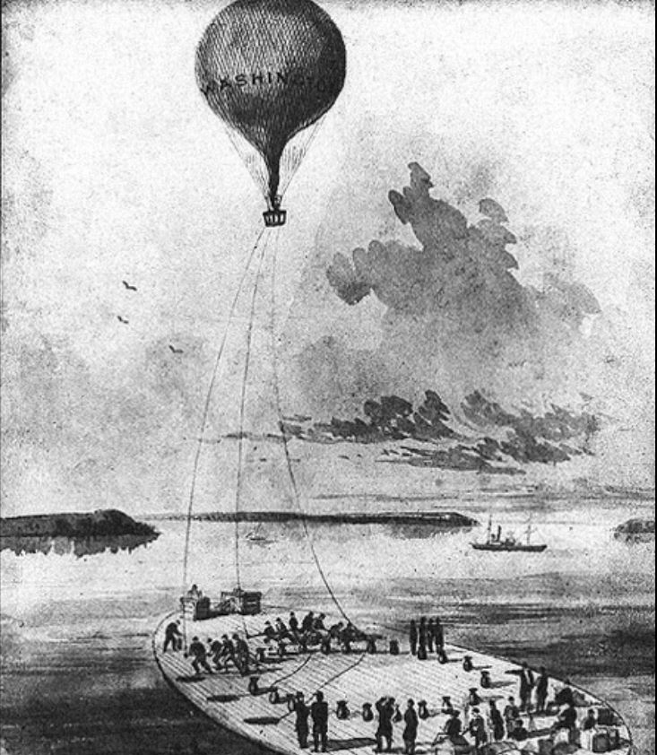 The U.S. Army Used Hot Air Balloons (1861)