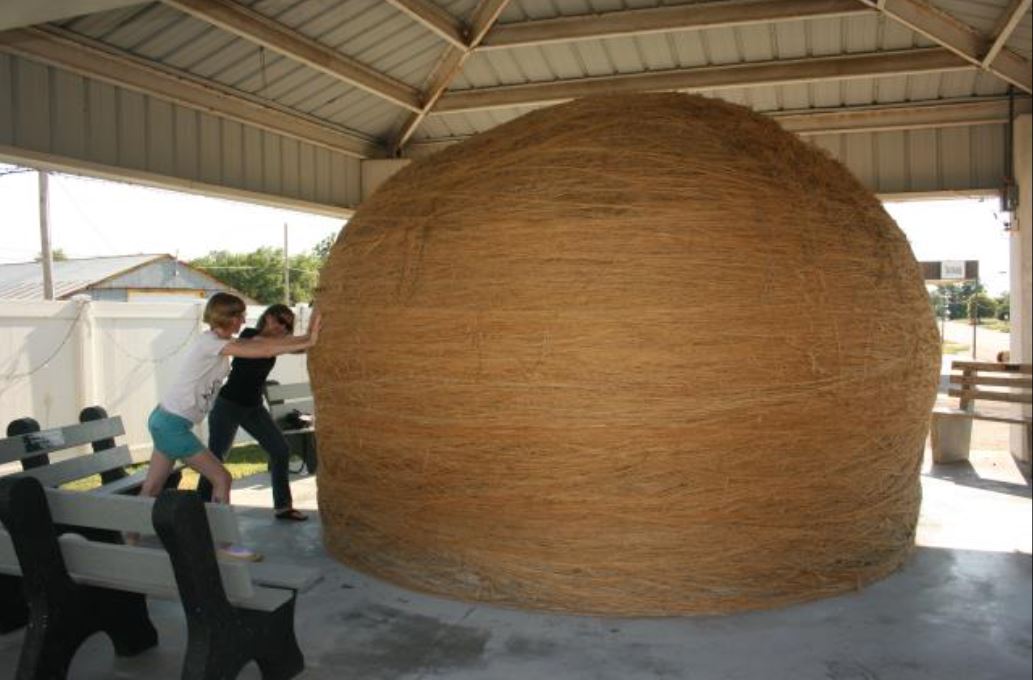 The World's Largest Ball of Twine (Cawker City, Kansas)