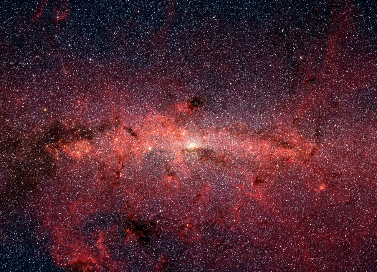 The Sun sits at the center of the galaxy