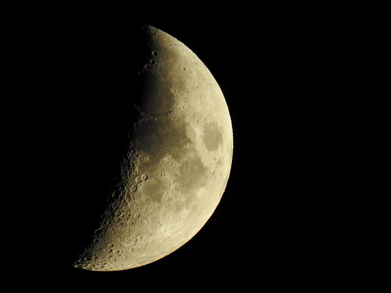 The Moon has a permanent dark side