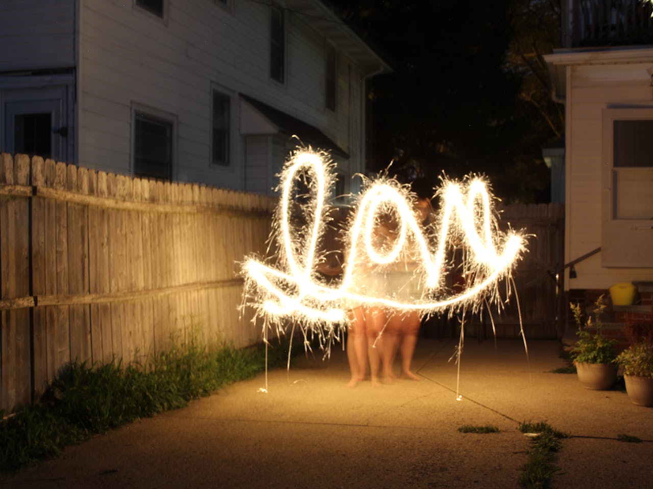 Backyard Fireworks Without Many Limits