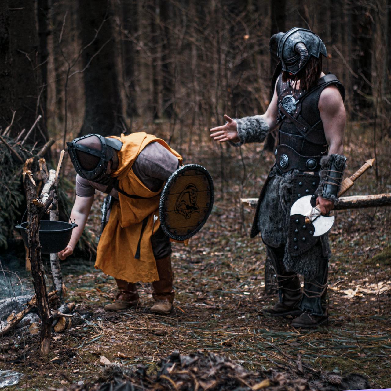 Vikings Wore Horned Helmets