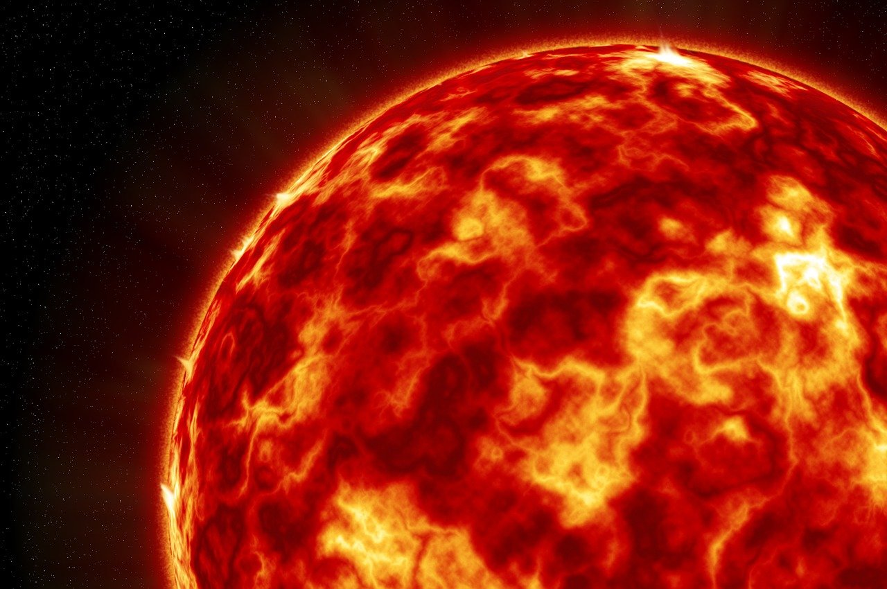 The Sun is a giant ball of fire