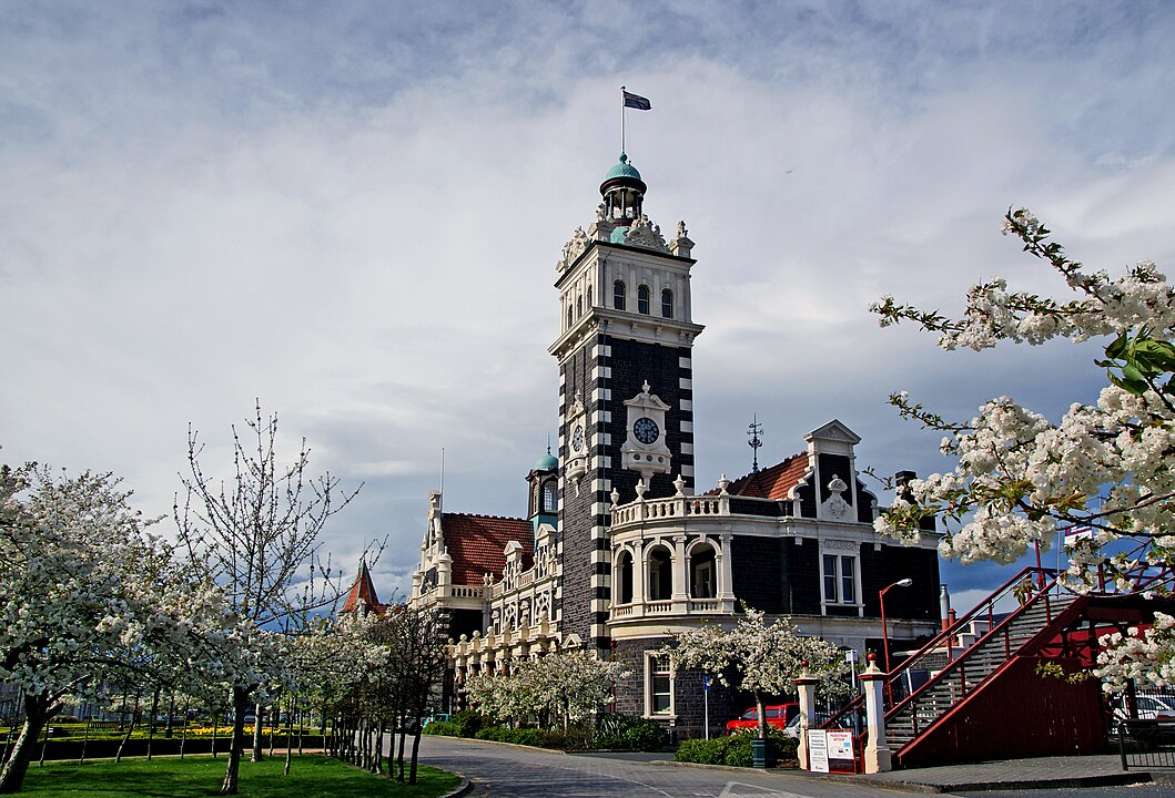 Dunedin Railway Station, New Zealand